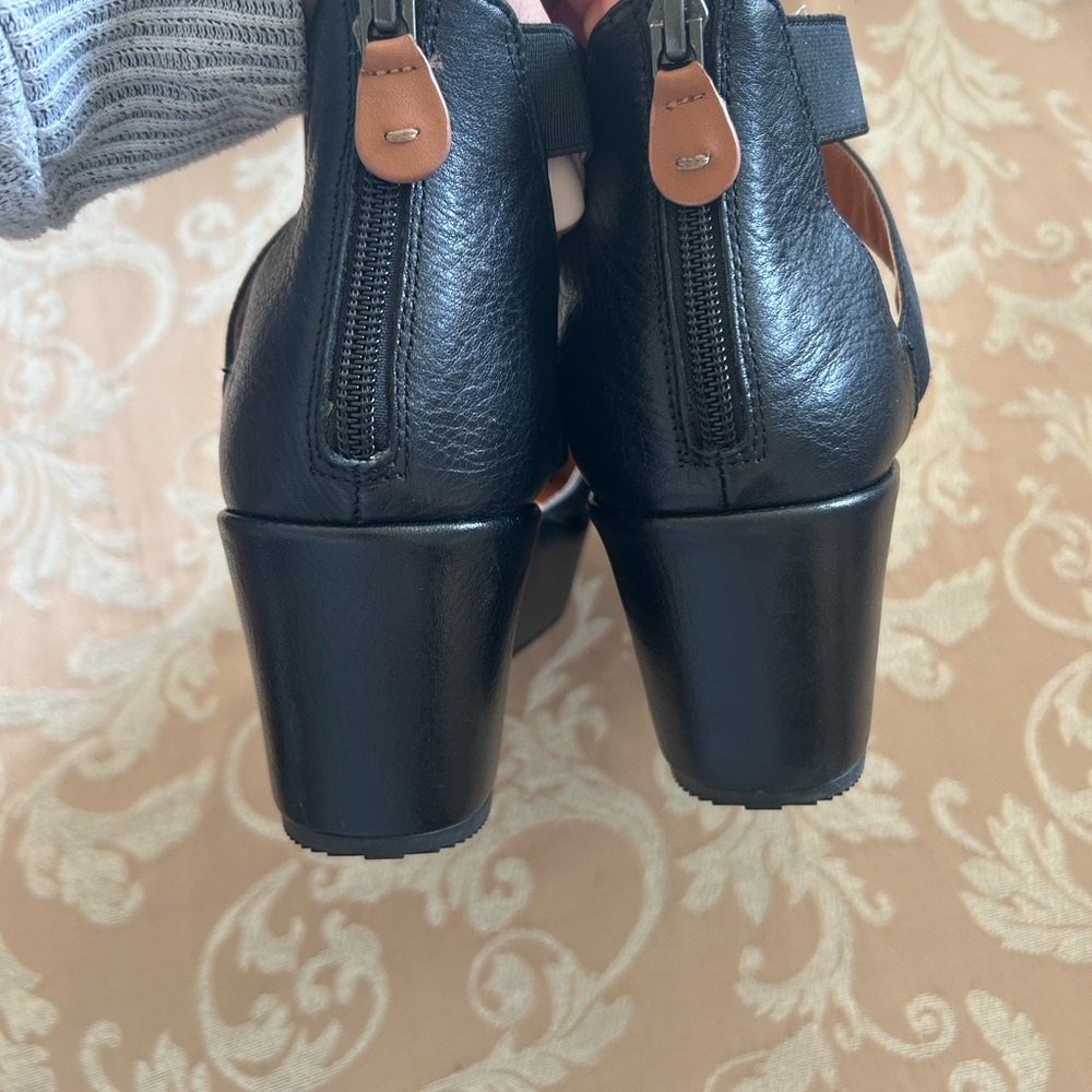 Gentle Souls Nyssa leather platform wedge - Picture 10 of 15